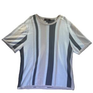 Magaschoni Classic Short Sleeve Mens XL Knit Lightweight Top